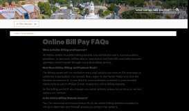 
							         Online Bill Pay FAQs | Phillips Exeter Academy								  
							    