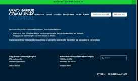
							         Online bill pay | Grays Harbor Community Hospital | Aberdeen ...								  
							    