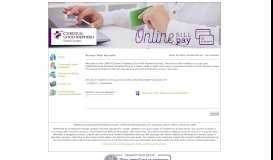 
							         Online Bill Pay: GSMC								  
							    