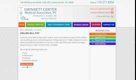 
							         Online Bill Pay - Gwinnett Center Medical Associates, PC, Dr ...								  
							    
