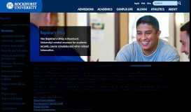 
							         Online Bill Pay | Rockhurst University								  
							    