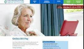 
							         Online Bill Pay - Salem Regional Medical Center								  
							    
