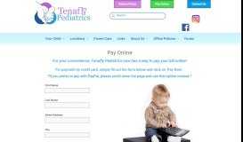 
							         Online Bill Pay - Tenafly Pediatrics								  
							    