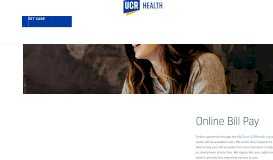 
							         Online Bill Pay | UCR Health								  
							    