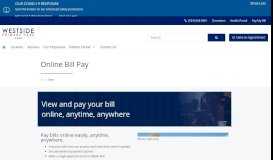 
							         Online Bill Pay | Westside Primary Care								  
							    