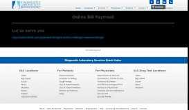 
							         Online Bill Payment - Diagnostic Laboratory Services, Inc.								  
							    