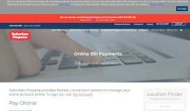 
							         Online Bill Payments | Suburban Propane								  
							    