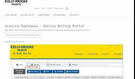 
							         Online Billing Portal | Kelly-Moore Paints								  
							    