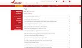 
							         Online Booking - Air India								  
							    
