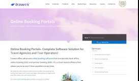 
							         Online Booking Portals - Trawex								  
							    