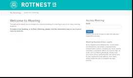 
							         Online Booking - Rottnest Island Portal								  
							    