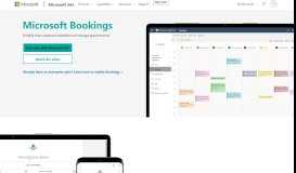 
							         Online Bookings and Appointment Scheduling App - Office 365								  
							    