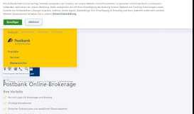 
							         Online-Brokerage - Postbank								  
							    