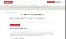 
							         Online Business Banking | BECU								  
							    