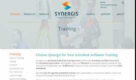 
							         Online CAD Classes , Virtual Autodesk Training | Synergis								  
							    