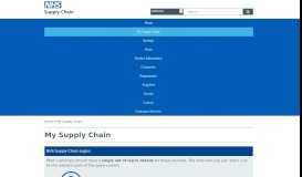 
							         Online Catalogue - NHS Supply Chain								  
							    