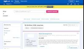 
							         Online CIW courses | reed.co.uk								  
							    