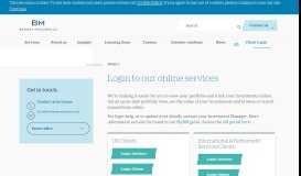 
							         Online Client Portal - Brooks Macdonald								  
							    