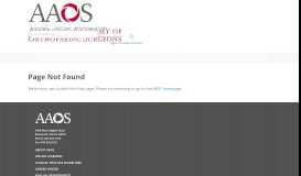 
							         Online CME - AAOS								  
							    