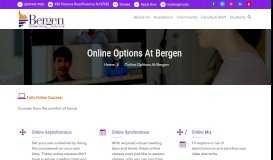 
							         Online Course Login | Bergen Community College								  
							    