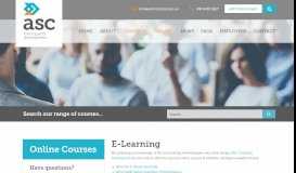 
							         Online Courses Archives - ASC Training & Development								  
							    