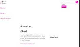 
							         Online courses from Accenture - FutureLearn								  
							    
