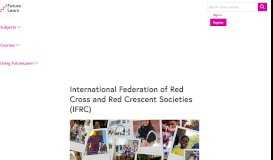 
							         Online courses from International Federation of Red Cross and Red ...								  
							    