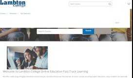 
							         Online Courses from Lambton College - Ed2Go								  
							    