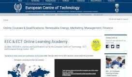 
							         Online Courses & Qualifications: Renewable Energy, Marketing ...								  
							    