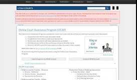 
							         Online Court Assistance Program (OCAP) - Utah Courts								  
							    