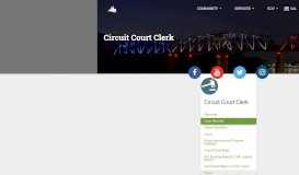 
							         Online Court Records | Montgomery County Government								  
							    