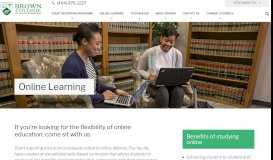 
							         Online Court Reporting Classes - Brown College of Court Reporting								  
							    