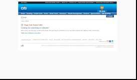 
							         Online Credit Card Statement, Online Bank Account ... - Citibank India								  
							    