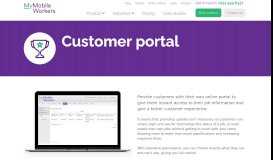 
							         Online customer portal | MyMobileWorkers								  
							    