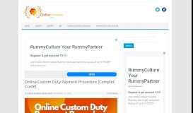 
							         Online Customs Duty Payment - Step By Step Guide » IndianCustoms ...								  
							    