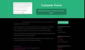 
							         Online database and workflow templates: Customer Portal - Knack								  
							    
