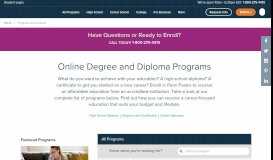 
							         Online Degree Programs | Penn Foster								  
							    