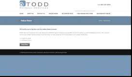 
							         Online Demo - Todd Payroll Services								  
							    