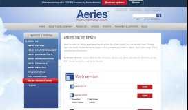 
							         Online Demos - Aeries Student Information System - Eagle Software ...								  
							    