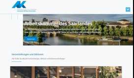 
							         Online-Dienste | Arbeitskammer des Saarlandes								  
							    