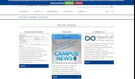 
							         Online-Dienste — Universität Koblenz · Landau								  
							    