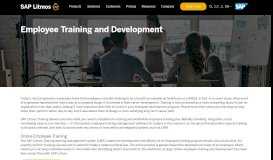 
							         Online Employee Training Software and LMS | SAP Litmos								  
							    