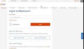 Myhr Edf Login Page