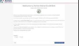 
							         Online Enrollment - Aeries ASP Portals - Aeries Software								  
							    