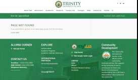 
							         Online Enrollment System – Trinity University of Asia								  
							    