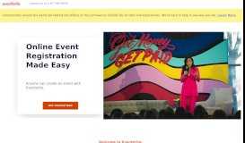 
							         Online Event Registration Software | Eventbrite								  
							    