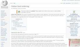 
							         Online food ordering - Wikipedia								  
							    