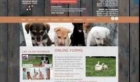 
							         Online Forms - Dickman Road Veterinary Clinic								  
							    