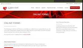 
							         Online Forms | Florida Heart Associates | Fort Myers & Cape Coral								  
							    