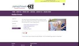 
							         Online Forms | Jamestown Pediatric Associates | Jamestown New York								  
							    